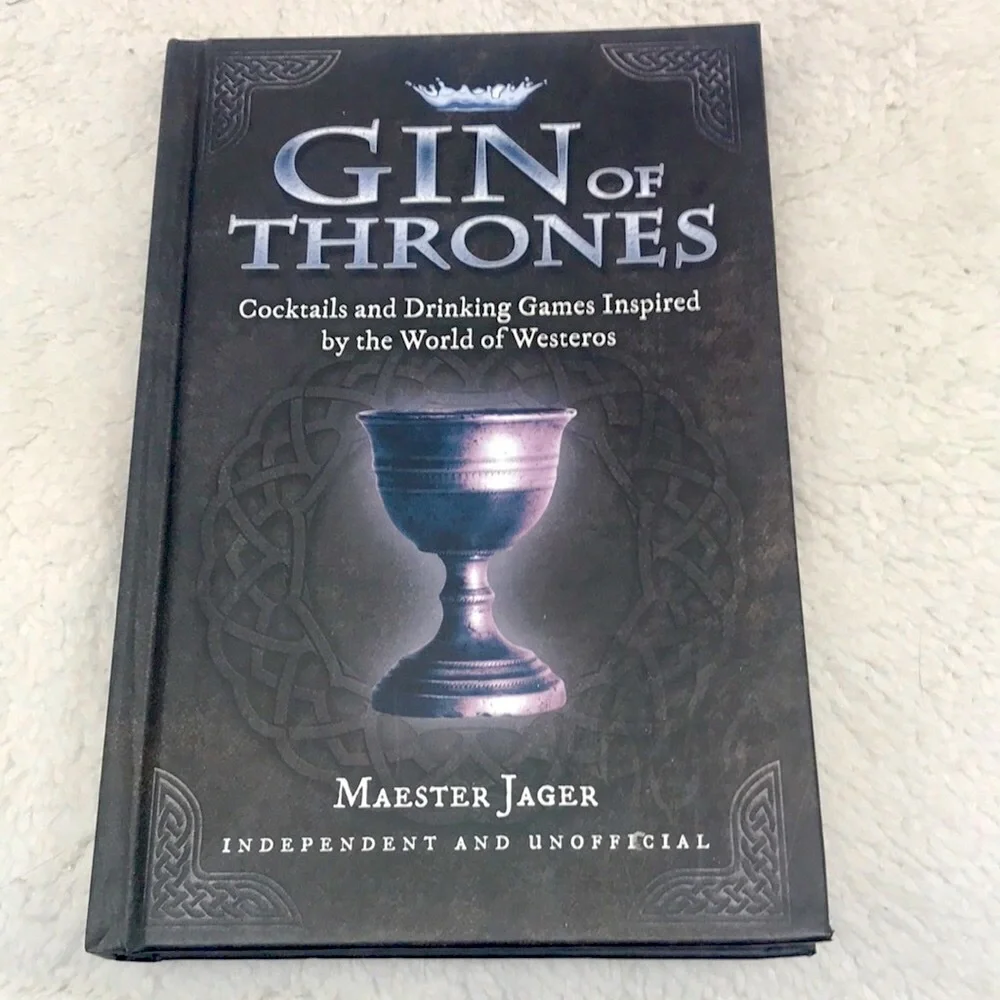 Gin of Thrones - Hardcover. NEW. 144 pp. Color illustrations & cocktail recipes.